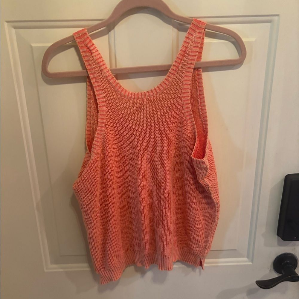 We The Free Peach Knit Tank Top - Picture 4 of 4